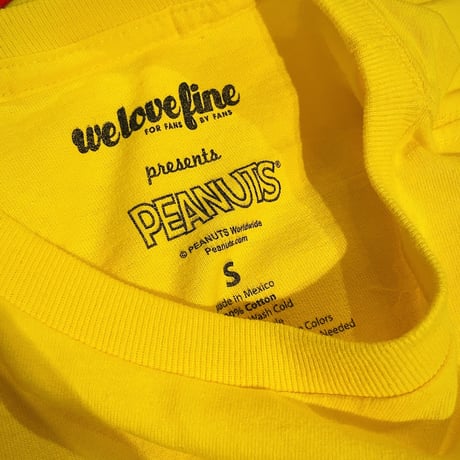 【USA直輸入】popsies　チャーリー・ブラウン　ピーナッツ　スヌーピー　コミック　Tシャツ