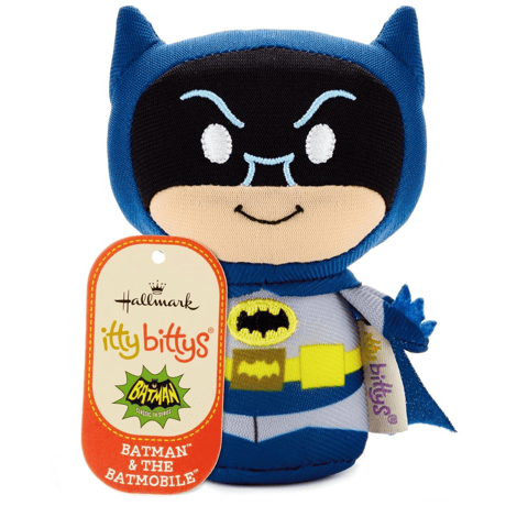【USA直輸入・限定品】DCコミックス　バットマン　バットモービル　ぬいぐるみ　ittybittys　DC　約10ｃｍ　hallmark