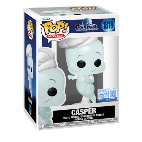 【USA直輸入】　POP！ CASPER　キャスパー　コック 1819　映画　  FUNKO　ファンコ　フィギュア  　ムービー　movies　ゴースト　幽霊　コメディ