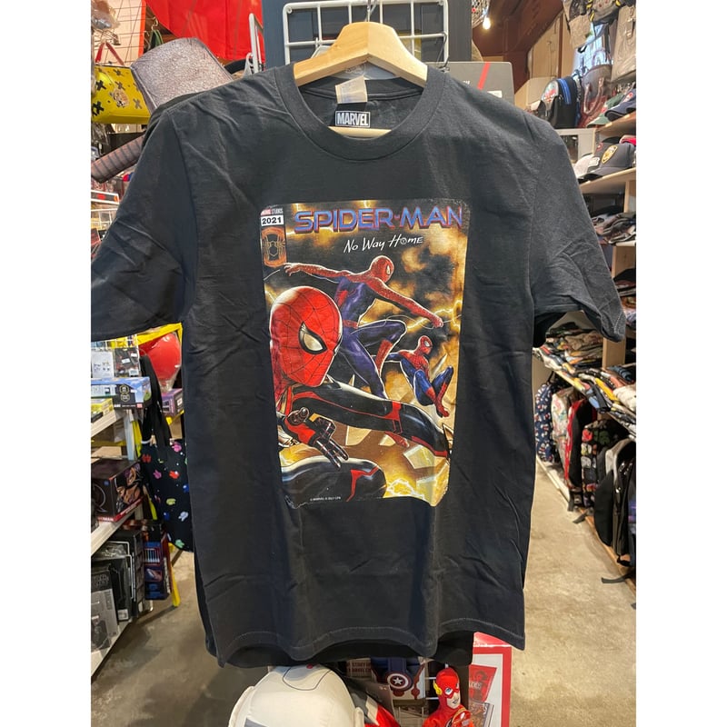 USA直輸入】MARVEL スパイダーマン ノーウェイホーム コミック柄 T 