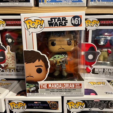 【USA直輸入】POP!　STARWARS　マンダロリアン　グロッグ　461　フィギュア　ファンコ　ディズニー 　スターウォーズ　ジェダイ　フォース  　マンドー