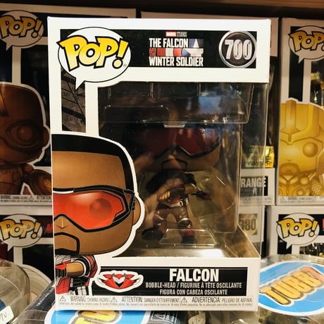 【USA直輸入】POP！ MARVEL 　ファルコン　　ファルコン＆ウィンターソルジャー　700　　ポップ　フィギュア　FUNKO　ファンコ　マーベル　海外ドラマ　バッキー