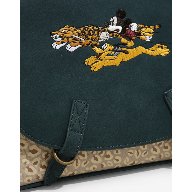 USA直輸入】DISNEY ミッキーマウス & プルート & レオパード