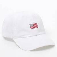 【USA直輸入】アメリカン　フラッグ　ロゴ　　ダッド　ハット　キャップ　帽子　ベースボールキャップ