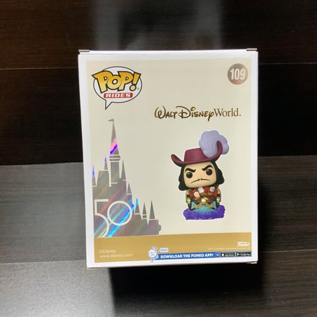 【USA直輸入】POP! ディズニー　フック船長 Captain Hook 　109　ポップ　フィギュア　FUNKO　ファンコ　DISNEY ピーターパン　Peter Pan 50th