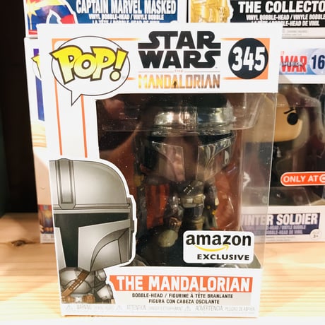【USA直輸入】POP！　マンダロリアン　限定　345　ポップ　フィギュア　FUNKO　ファンコ　MANDALORIAN