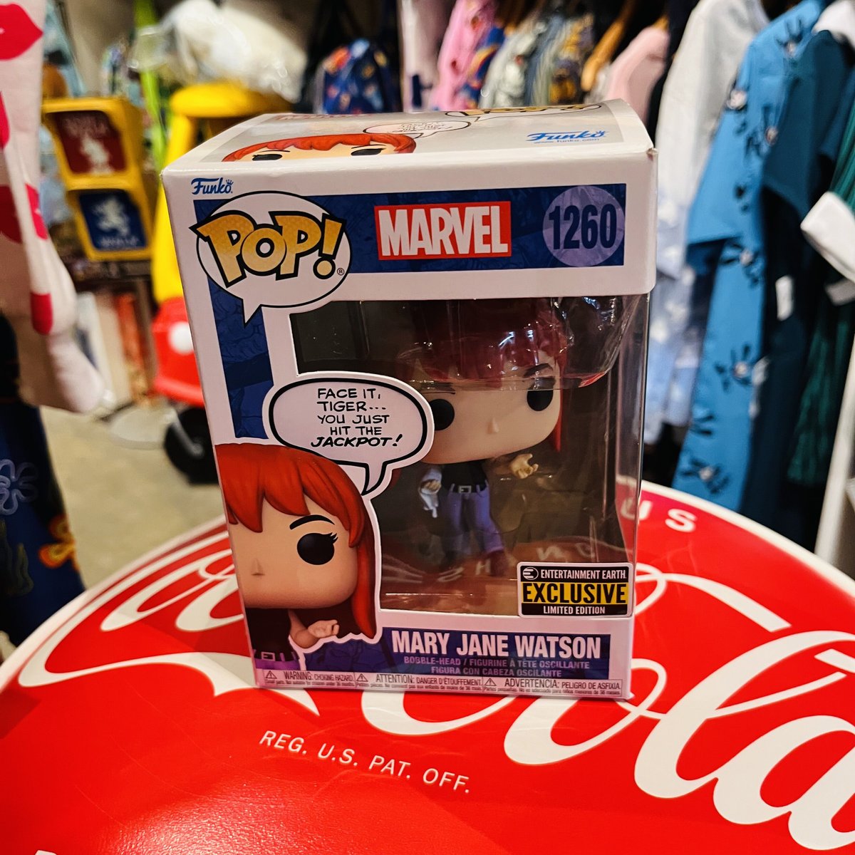 【USA直輸入】POP!　MARVEL スパイダーマン　MJ　メリー　ジェーン　ワトソン　1260　FUNKO　ファンコ　フィギュア　マーベル　 コミックス　エムジェイ