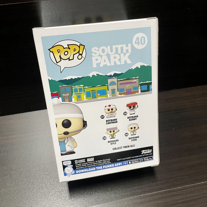 USA直輸入】POP! SOUTH PARK ボーイバンド スタン stan