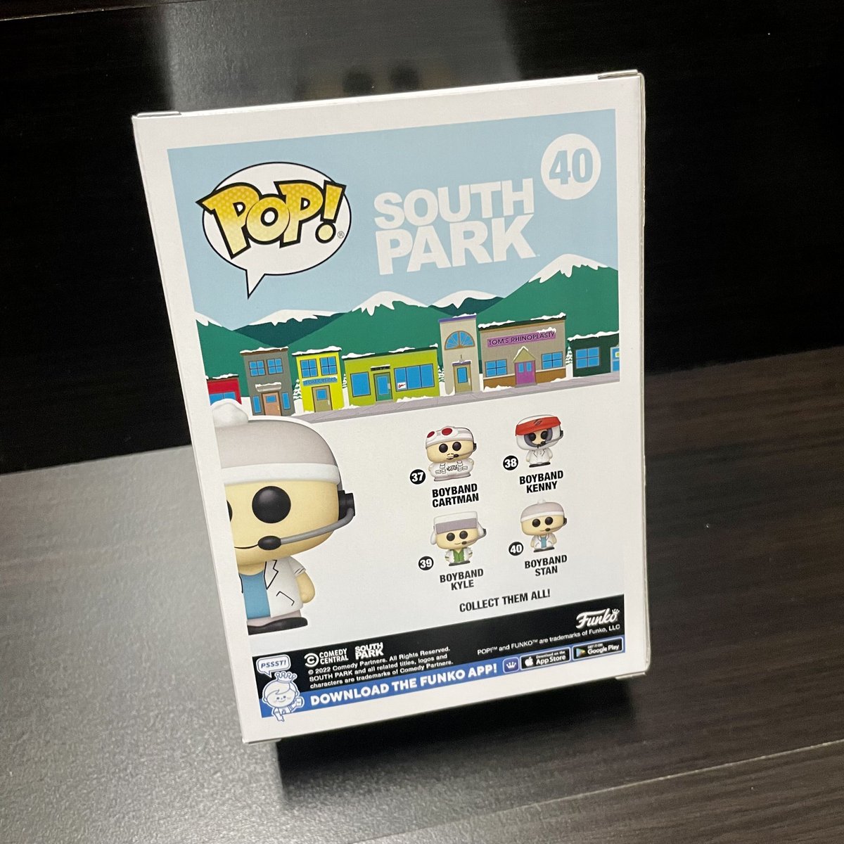 USA直輸入】POP! SOUTH PARK ボーイバンド スタン stan
