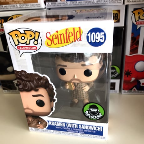 【AUS直輸入】POP!　テレビジョン となりのサインフェルド  クレイマー　サンドイッチ　1095　FUNKO　ファンコ　フィギュア　ドラマ　限定品