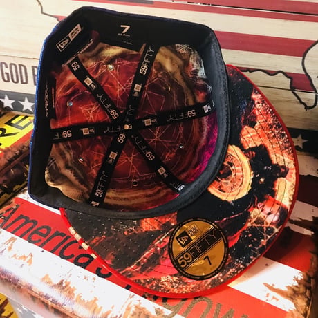 【USA直輸入】MARVEL　ドクターストレンジ　アガモット　カラー　ロゴ　キャップ 59fifty  スナップバック　ニューエラ　NEWERA　ベースボールキャップ　帽子　マーベル