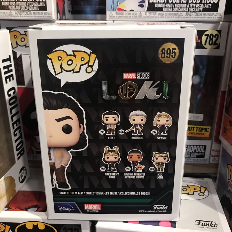 USA直輸入】POP! MARVEL LOKI ロキ 895 FUNKO ファンコ フィギ...