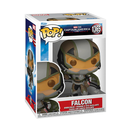 【USA直輸入】POP！　MARVEL マーベル キャプテンアメリカ　BNW　ファルコン 　ホアキン　トレス　1365　ポップ　フィギュア　FUNKO　ファンコ