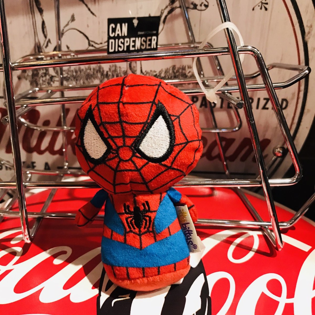 Hallmark Itty Bittys MARVEL ぬいぐるみ マスコット Hallmark Marvel Itty Bitty Soft Toy - Black Widow Design, 13cm x