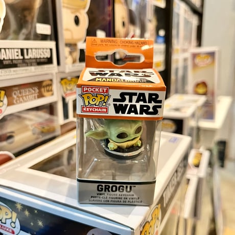 【USA直輸入】ポケットPOP!　ザ チャイルド　グローグー　キーチェーン　STAR WARS　グローグ　ベビー ヨーダ　キーホルダー　FUNKO　ディズニー 　スターウォーズ　マンダロリアン