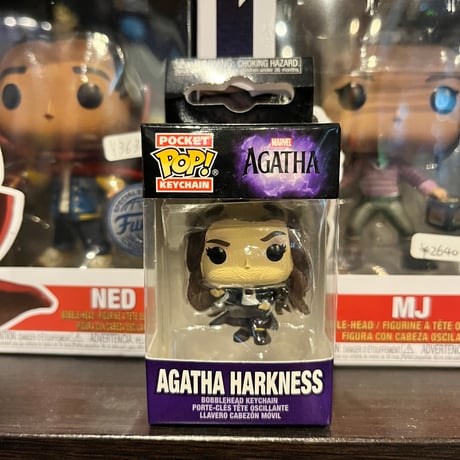 【USA直輸入】　ポケットPOP!　キーチェーン　MARVEL　アガサ　キーホルダー　FUNKO　ポップ　ファンコ　マーベル　ドラマ　魔女　魔女の道 ドラマ　ディズニープラス　ワンダヴィジョン