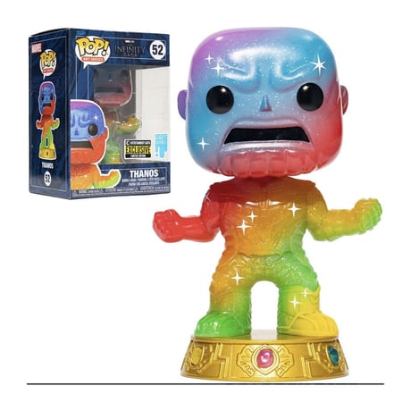 【USA直輸入】POP!　MARVEL　アーティスト　サノス　52　FUNKO　ファンコ　フィギュア　マーベル　インフィニティ　　サーガ　SAGA  　プロテクター付き
