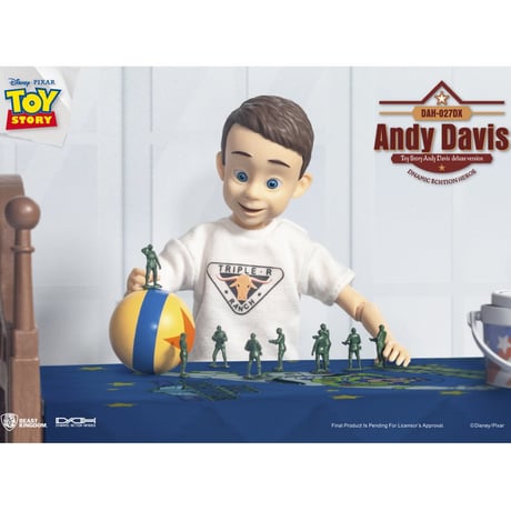 【USA直輸入】DISNEY　トイストーリー　アンディ　2.0　ダイナミック　アクション　フィギュア　Toy Story 　ディズニー　ピクサー　トイストーリー  ビーストキングダム