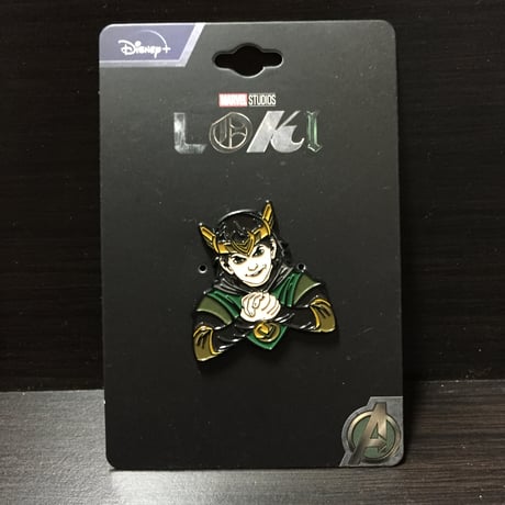 【USA直輸入】MARVEL　マーベル　ロキ　ヴァリアント　子供　キッドロキ　ピン　バッチ　　LOKI　アクセサリー  ドラマ　DISNEY　ディズニープラス  バリアント