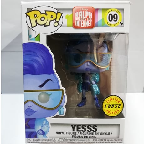 【USA直輸入】POP！ DISNEY　シュガーラッシュ　YESSS　イエス　09　チェイスVer　chase　ポップ　フィギュア　FUNKO　ファンコ　ディズニー　シュガー・ラッシュ・オンライン