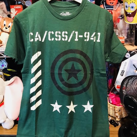【USA直輸入】MARVEL　キャプテンアメリカ　アーミー　　Tシャツ　マーベル　スティーブ　ロジャース