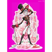 【USA直輸入】　ハズビンホテル　ルシファー　アクリルスタンド 　HAZBINHOTEL  アマプラ　ヘルヴァボス　ラジオデーモン  　アラスター  チャーリー　地獄の王　モーニングスター