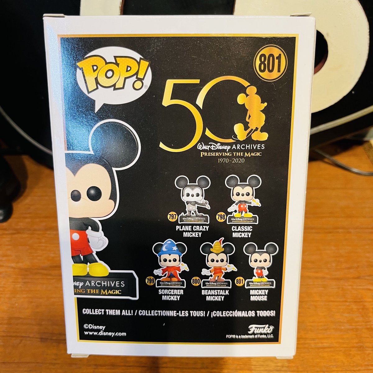 USA直輸入】POP! DISNEY ミッキーマウス 801 FUNKO ファンコ USA直輸入】POP! DISNEY ミッキーマウス 801 FUNKO ファンコ