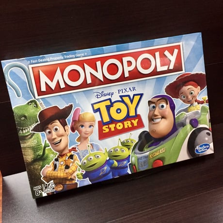 【USA直輸入】Disney Pixar トイ ストーリー toy story　MONOPLY モノポリー　ピクサー　ファミリー向け ボード ゲーム　ウッディ バズ