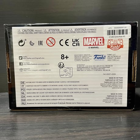 【USA直輸入】MARVEL　コレクター　コープス　ブラックパンサー　ワカンダ　フォーエバー　バッグ　マーベル 　Black Panther　Funko