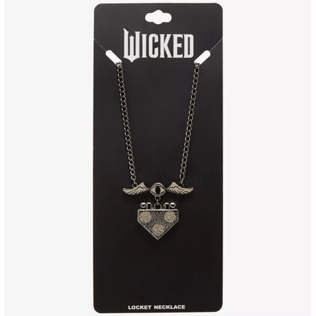 【USA直輸入】映画　WICKED　ウィキッド　ふたりの魔女　魔法の本　スペルブック　ロケット　ネックレス　アクセサリー　オフィシャルライセンス  アリアナ　グランデ　オズの魔法使い