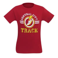【USA直輸入】　DC　フラッシュ　セントラルシティ　トラック　Tシャツ　DCコミックス