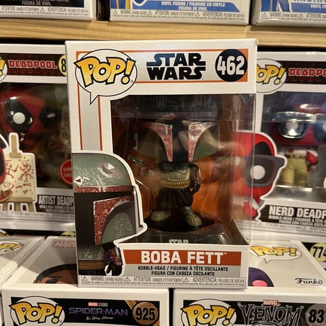 【USA直輸入】　FUNKO POP!　STAR WARS　マンダロリアン　ボバ　フェット　462　フィギュア　ファンコ　ディズニー 　スターウォーズ　グロッグ　ジェダイ　フォース  　ボバフェット