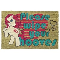 【USA直輸入】マイリトルポニー　レトロ　ドア　マット　玄関マット　MLP　ポニー　Pony