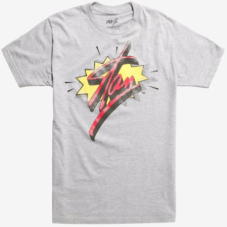 【USA直輸入】MARVEL　Stan Lee　スタンリー　ロゴ　サイン　Tシャツ　マーベル　半袖　アベンジャーズ　コミック　スタン　リー