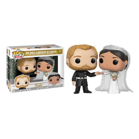 【USA直輸入】POP!　サセックス公爵 公爵夫人  Duke&Duchess of Sussex　FUNKO　ファンコ　ポップ　フィギュア  ヘンリー王子 メーガン妃
