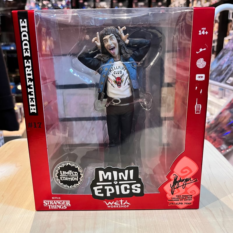 【スピード発送】Stranger Things フィギュア　エディー MiniEpicsStrangerThingsHellfir