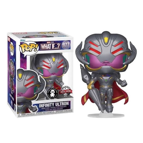 【USA直輸入】POP!　MARVEL　What If インフィニティ ウルトロン Ultron　977 　FUNKO　ファンコ　フィギュア　マーベル　ディズニープラス 　ホワット イフ 限定品