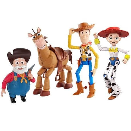 トイストーリー ぬいぐるみセット ウッディ・レックス・ブルズアイ