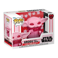※ご予約商品　【USA直輸入】　POP!　STARWARS　スターウォーズ　グローグー とクッキー　Grogu　バレンタイン　493　FUNKO　ファンコ　フィギュア