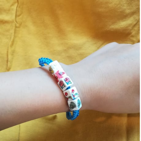 【ＵＳＡ直輸入】スポンジボブ　ビーズ　ブレスレット　Beaded Pull Bracelet　イカルド　パトリック　スポンジ・ボブ　SpongeBob　ニコロデオン