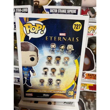 【USA直輸入】POP!　MARVEL　エターナルズ　イカリス　727　FUNKO　ファンコ　フィギュア　マーベル　映画　eternals