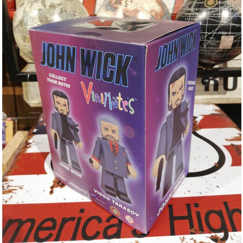 USA直輸入】ジョン ウィック John Wick ビニメイト Vinimates 4イン