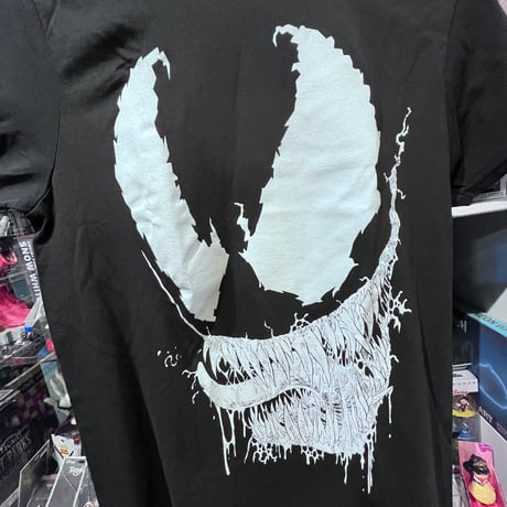 【USA直輸入】　MARVEL マーベル　ヴェノム　ビッグ　フェイス　Tシャツ　映画　MCU　アメコミ　ヒーロー  スパイダーマン　ヴィランズ