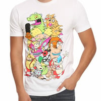 【ＵＳＡ直輸入】ニコロデオン　オールスター　Ｔシャツ　Ｓサイズ　正規品