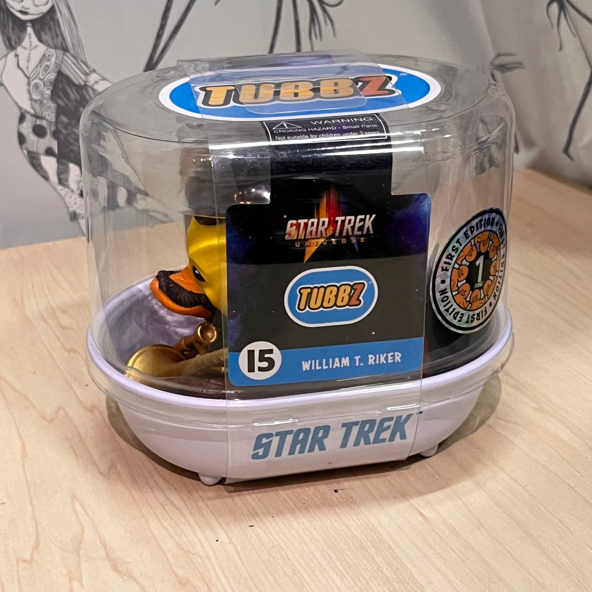 「スタートレック」３Ｄアルバム（美品） USA直輸入】 STAR TREK スタートレック ウィリアム T ライカー