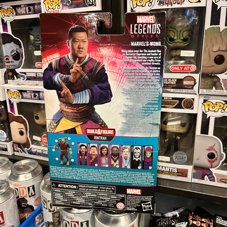 【USA直輸入】 MARVEL　ドクターストレンジ　MOM　ウォン ６インチ　アクションフィギュア　レジェンド 　マーベル　　映画 　ディズニープラス 　ストレンジ  　WONG