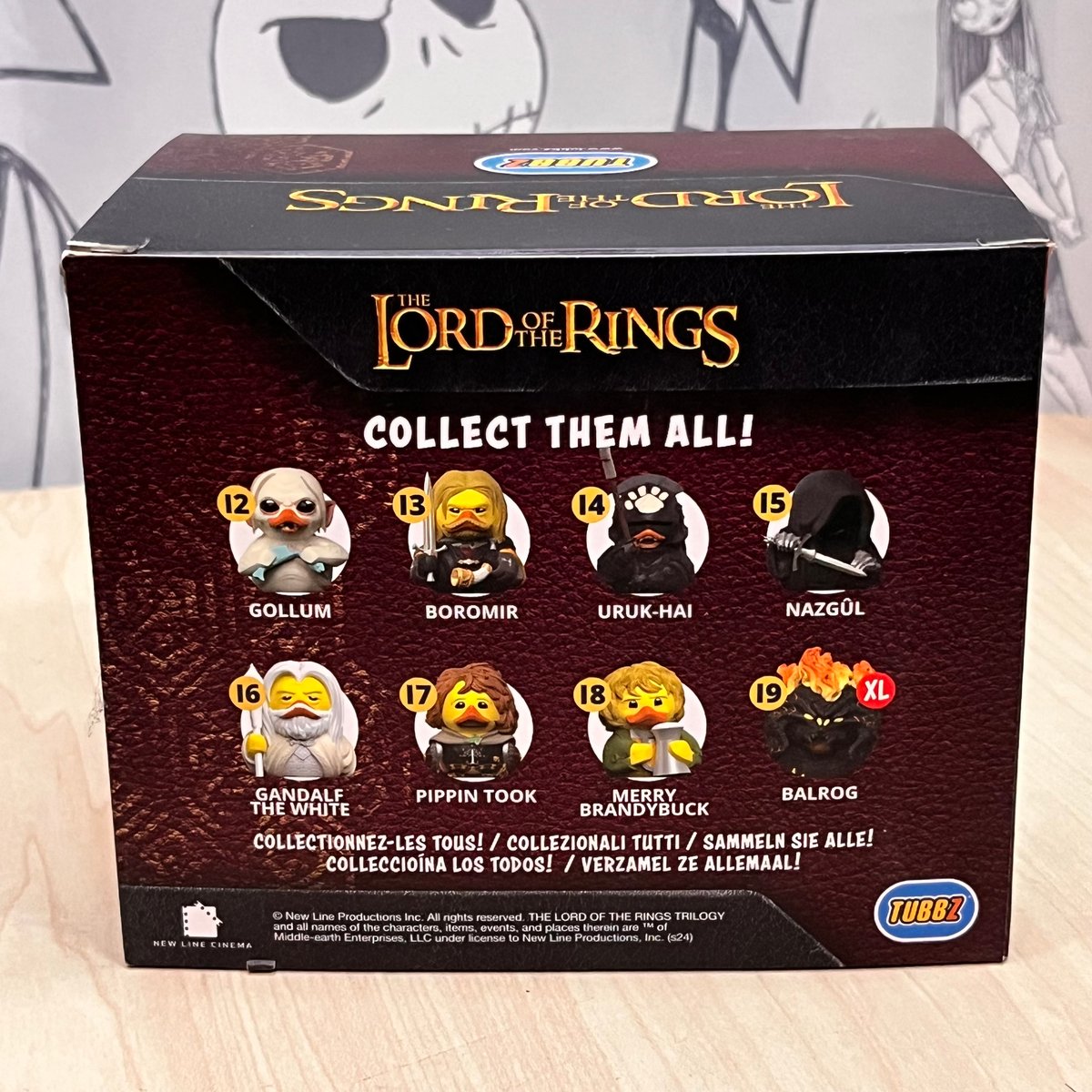 USA直輸入】 ロードオブザリング メリー コレクタブル ダック TUBBZ