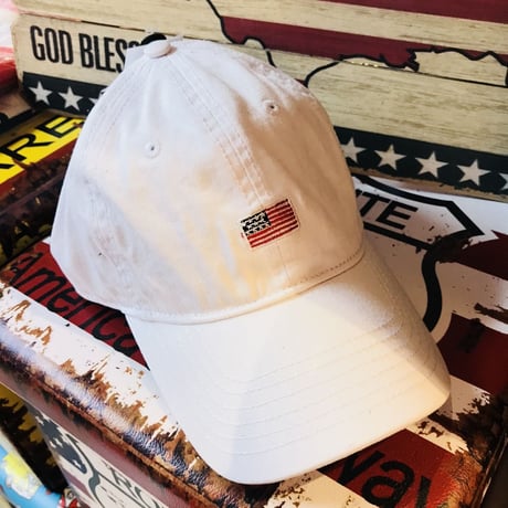 【USA直輸入】アメリカン　フラッグ　ロゴ　　ダッド　ハット　キャップ　帽子　ベースボールキャップ