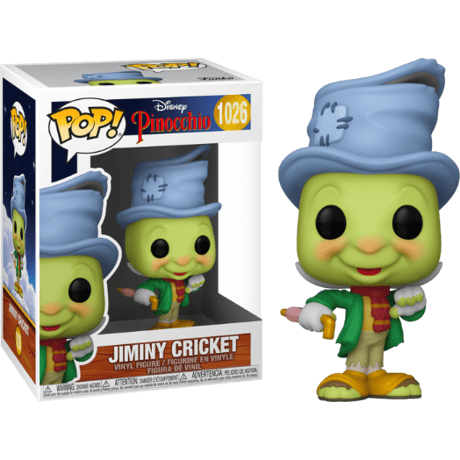 【USA直輸入】POP!　Disney　ピノキオ　ジミニー　クリケット　1026　FUNKO　ファンコ　フィギュア　星に願いを　PINOCCHIO