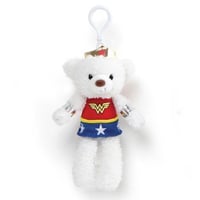 【USA直輸入】DC　GUND　ガンド　ぬいぐるみ　プラッシュ　ファジーベア　ワンダーウーマン　キーホルダー  クリップ　クマ　 Wonder Woman　DCコミックス